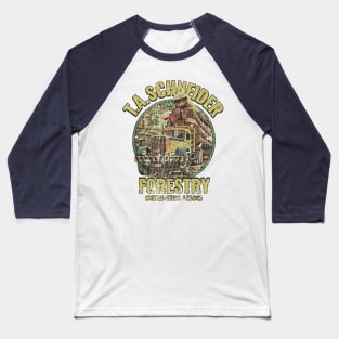 T.A. Schneider Forestry Baseball T-Shirt